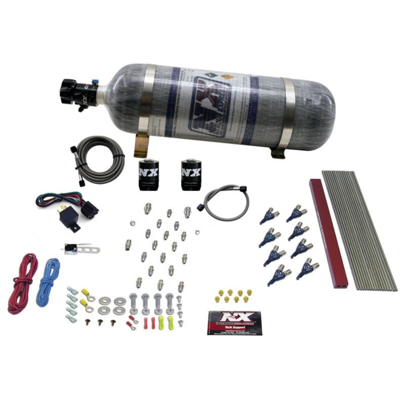 Nitrous Express GM LT1/LS1 Pro Piranha Nozzle Gas Nitrous Kit w/Composite Bottle-thumbmail-2