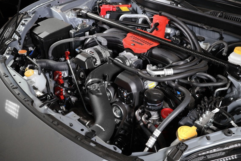 Perrin 22-23 Subaru BRZ/Toyota GR86 Silicone Inlet Hose (3in. ID / SS Wire) - Black-thumbmail-9