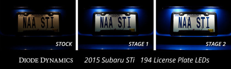 Diode Dynamics 15-19 Subaru WRX Interior Light Kit Stage 1 - Blue-thumbmail-3