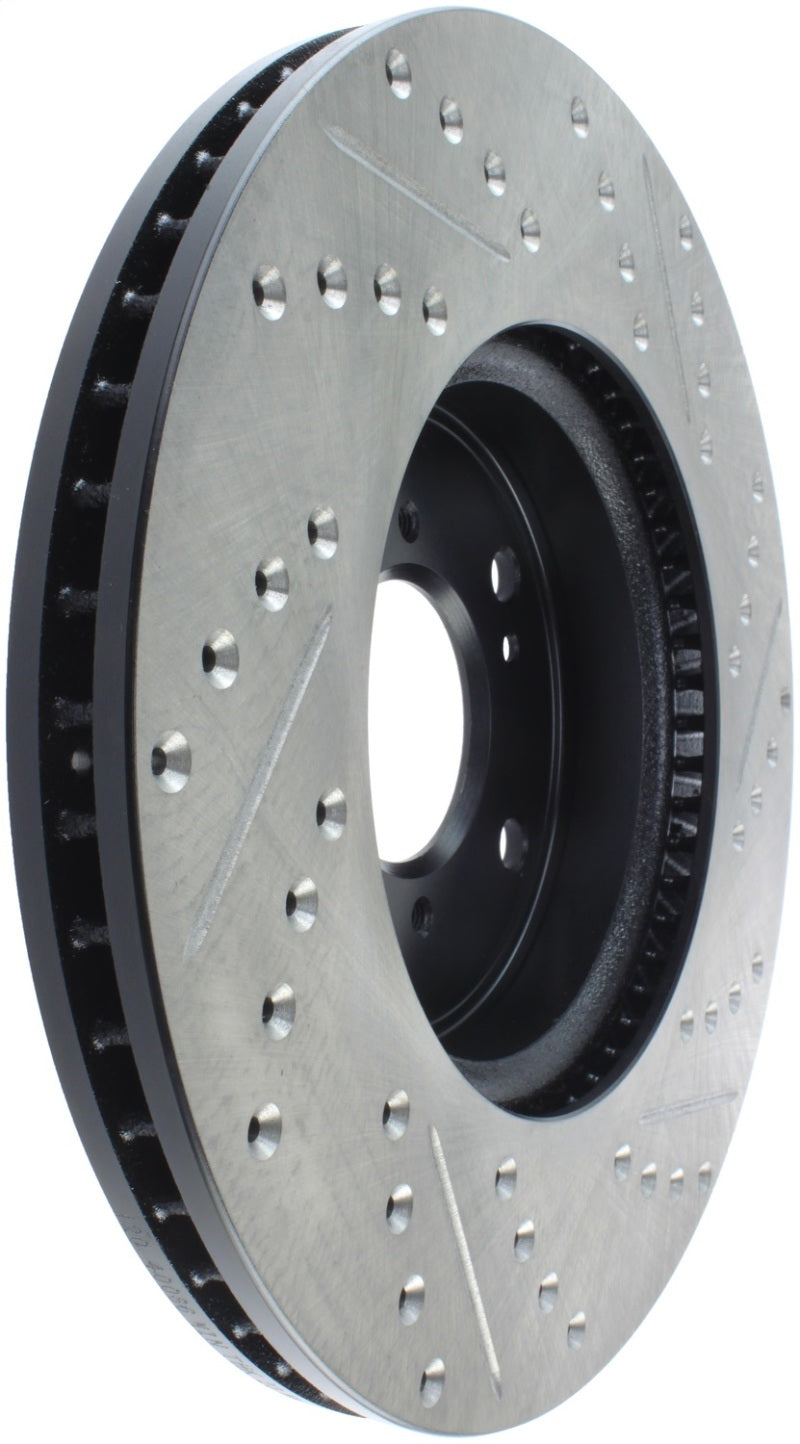 StopTech Slotted & Drilled Sport Brake Rotor Front Right 13 Honda Accord Sport-thumbmail-12