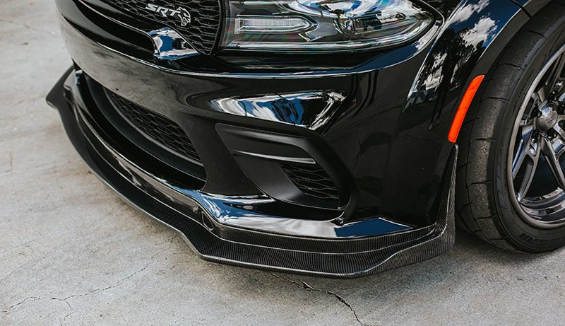 Anderson Composites 20-21 Dodge Charger Widebody Type-MB Carbon Fiber Front Splitter-thumbmail-7