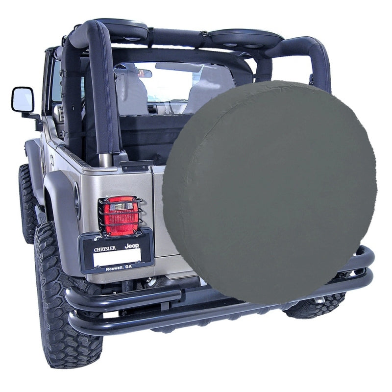 Rugged Ridge 35-36 Inch Tire Cover Black Diamond-thumbmail-2