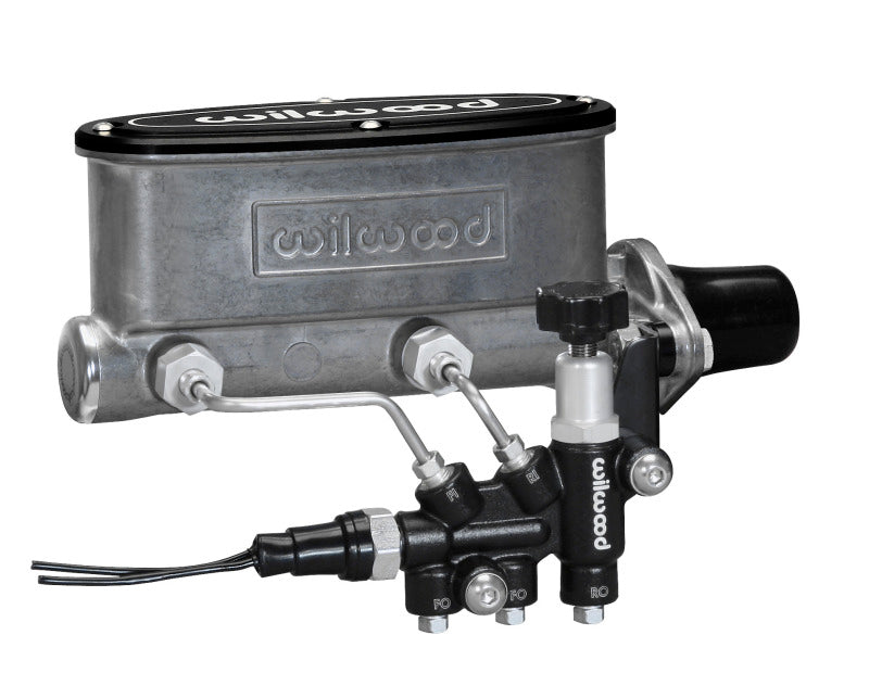 Wilwood HV Tandem M/C Kit w L/H Bracket & Prop Valve - 1in Bore-thumbmail-2