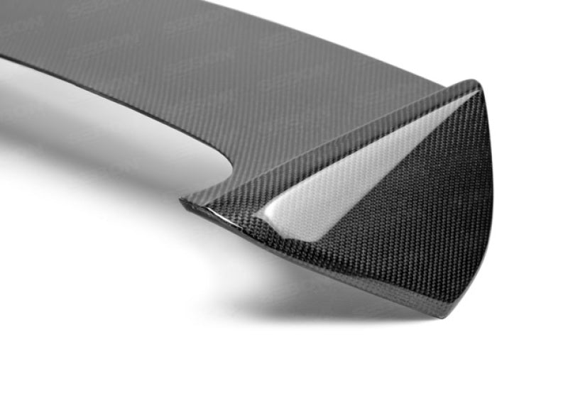 Seibon 08-10 Subaru WRX/STi Hatchback OEM-style Carbon Fiber Rear Spoiler Shaved-thumbmail-5