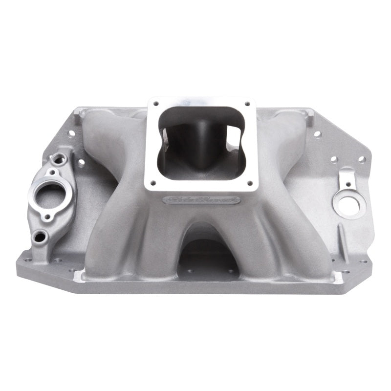 Edelbrock Manifold BBC Big Victor II Dominator Flange CNC -Port Matched-thumbmail-2