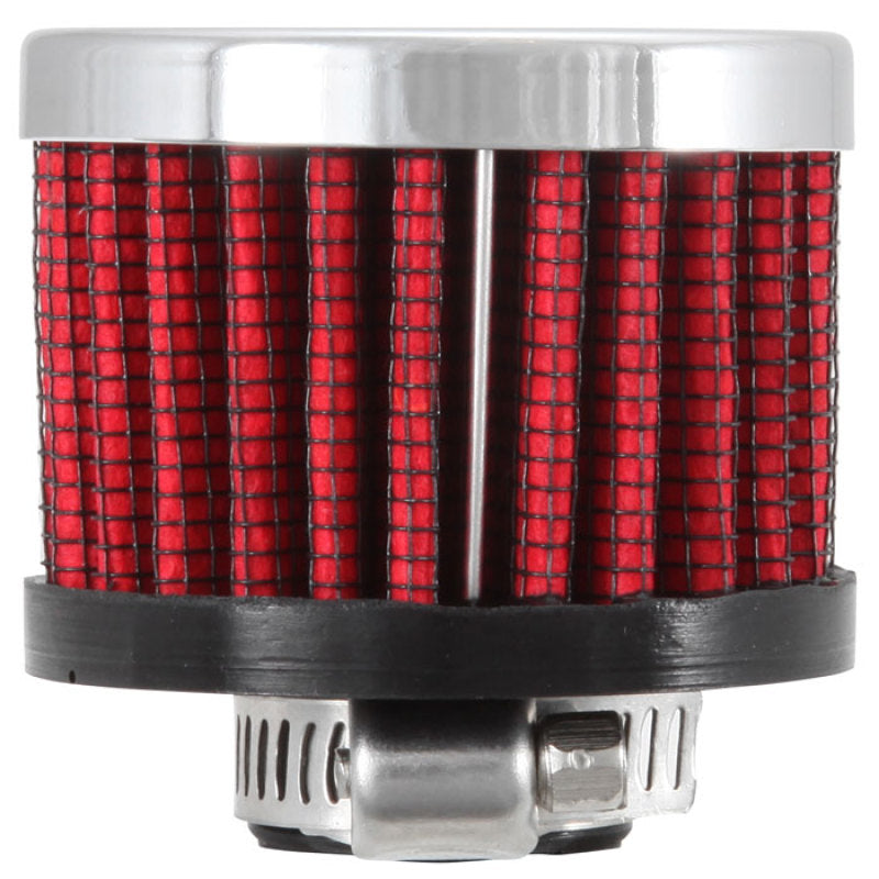 K&N Clamp On Rubber Base Crankcase Vent Filter 0.5in Flange ID 2in OD 1.5in Height-thumbmail-15