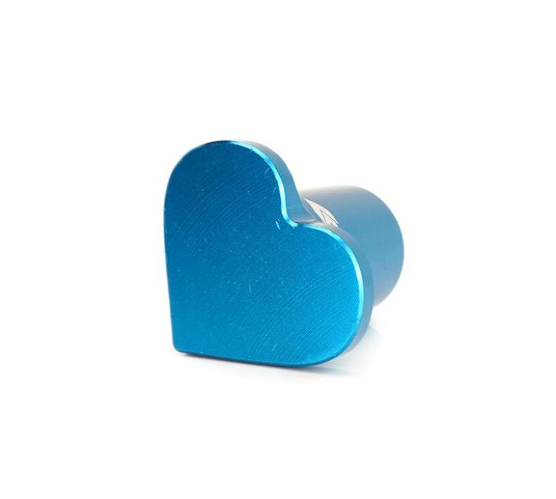 NRG Heart Shape Drift Button Honda - Blue-thumbmail-2