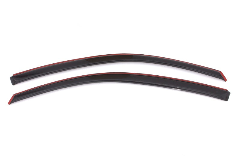 AVS 13-17 Honda Accord Coupe Ventvisor In-Channel Window Deflectors 2pc - Smoke-thumbmail-3