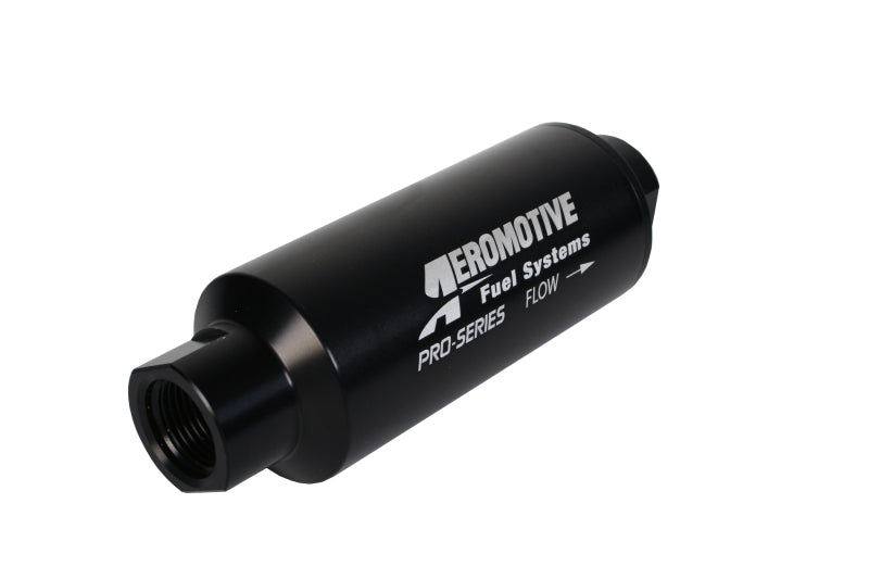 Aeromotive Pro-Series In-Line Filter - AN-12 - 40 Micron SS Element - Nickel Chrome Finish-thumbmail-5