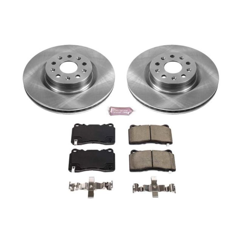 Power Stop 16-17 Cadillac CT6 Front Autospecialty Brake Kit-thumbmail-1