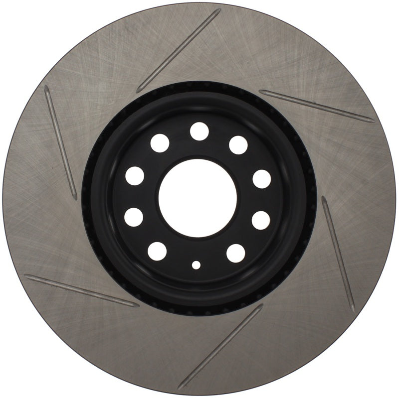 StopTech Power Slot 06-10 Audi A3 / 08-10 TT / 06-09 VW GTI Mlk V/Passat Left Front Slotted Rotor-thumbmail-4
