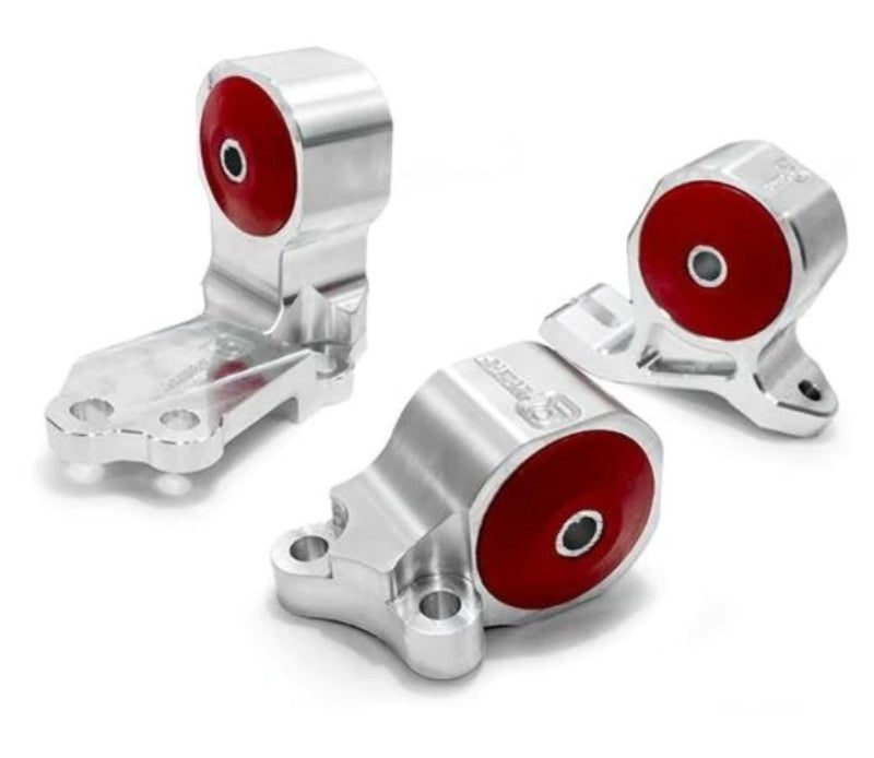 Innovative 88-91 Civic B-Series Black Aluminum Mounts 95A Bushings (Cable to Hydro Conversion)-thumbmail-1
