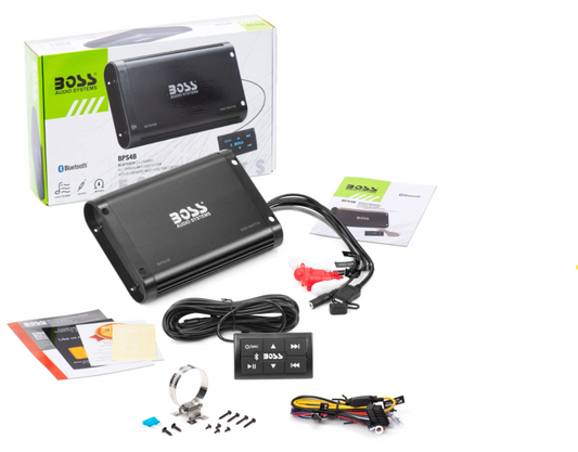 Boss Audio Systems 4 Channel ATV Bluetooth Amplifier - Weather Resistant
