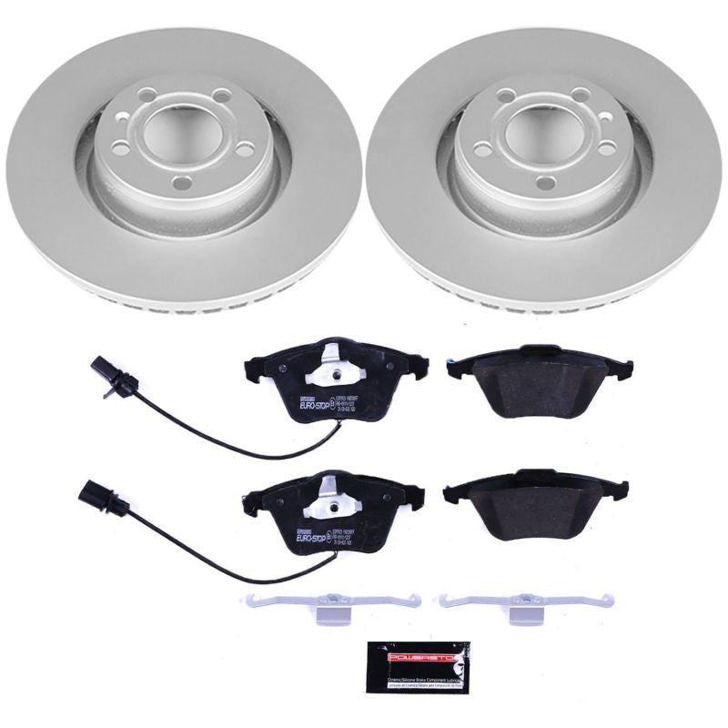 Power Stop 05-11 Audi A6 Front Euro-Stop Brake Kit-thumbmail-1