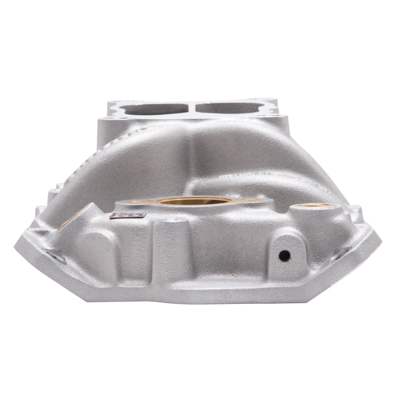 Edelbrock Manifold SBC 23-Degree Marine RPM 1955-1986 w/ Brass-thumbmail-12