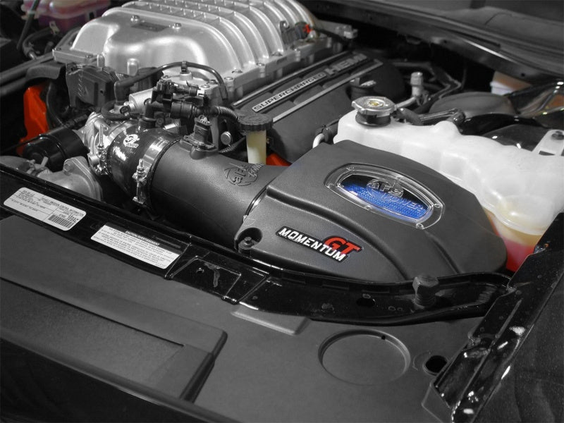 aFe Momentum Air Intake System PRO 5R w/ Extra Filter 2015 Dodge Challenger SRT Hellcat 6.2L (sc)-thumbmail-3