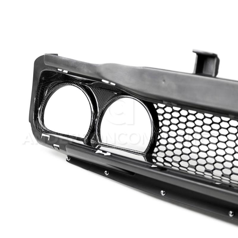 Anderson Composites 15-18 Dodge Challenger Type-AS Front Upper Grille-thumbmail-5