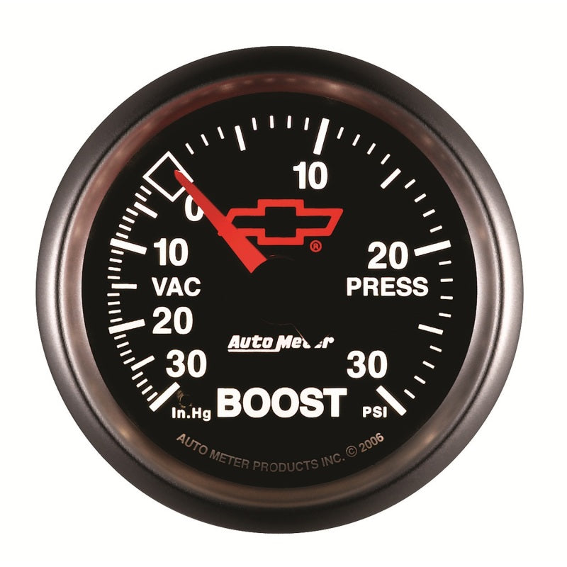 Autometer Sport-Comp II GM 52mm 30 PSI Mechanical Boost Vacumm Gauge-thumbmail-5