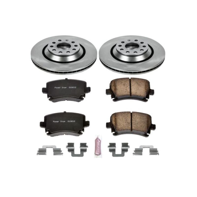 Power Stop 09-17 Volkswagen CC Rear Autospecialty Brake Kit-thumbmail-1
