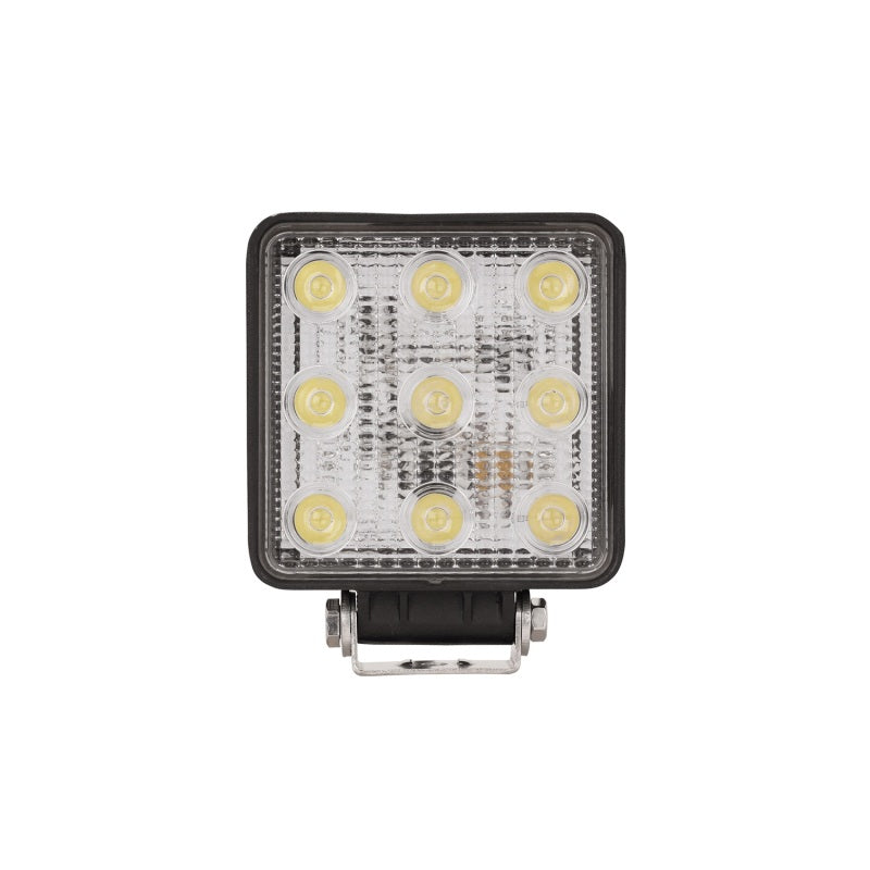Westin LED Work Utility Light Square 4.6 inch x 5.3 inch Spot w/3W Epistar - Black-thumbmail-6