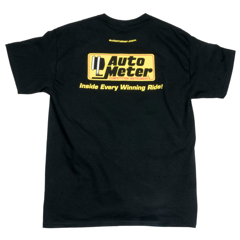 Autometer Black Competition Instruments T-Shirt - XXL-thumbmail-4