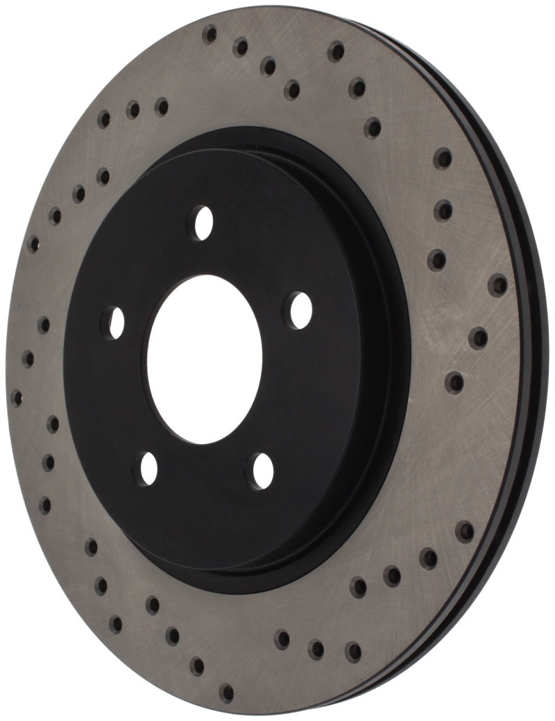 StopTech 05-10 Ford Mustang V6/4.0L / GT V8/4.6L Cross Drilled Right Rear Rotor-thumbmail-13