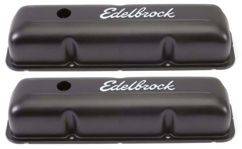 Edelbrock Valve Cover Signature Series Ford 1958-1976 FE V8 Black-thumbmail-2
