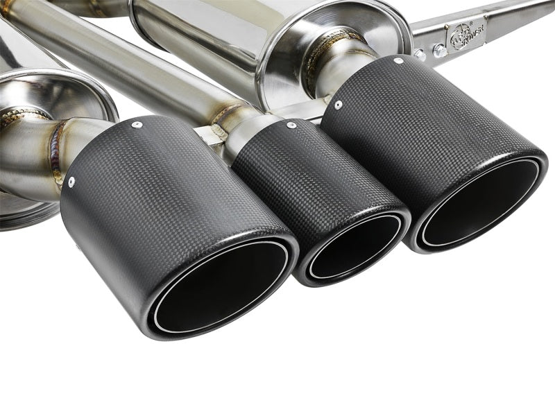 aFe POWER Takeda 2-1/2in to 2-1/4in 304SS Catback Dual-Exit Exhaust 17+ Honda Civic Type R w/CF Tips-thumbmail-11
