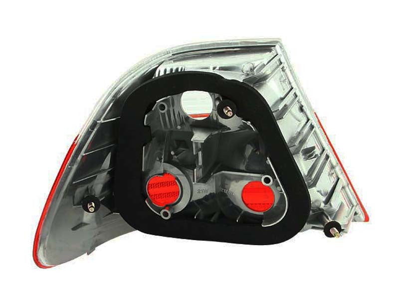 ANZO 2000-2003 BMW 3 Series E46 Taillights Red/Smoke - Outer-thumbmail-6