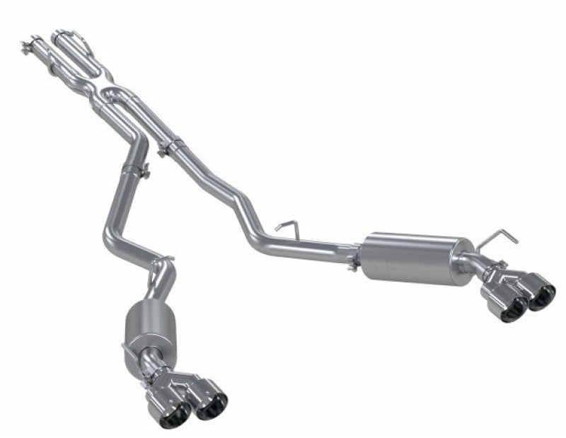 MBRP 20-21 Ford Explorer ST 3.0L Ecoboost SS 2.5in Dual Rear Exit w/ Quad Tips - AL-thumbmail-5