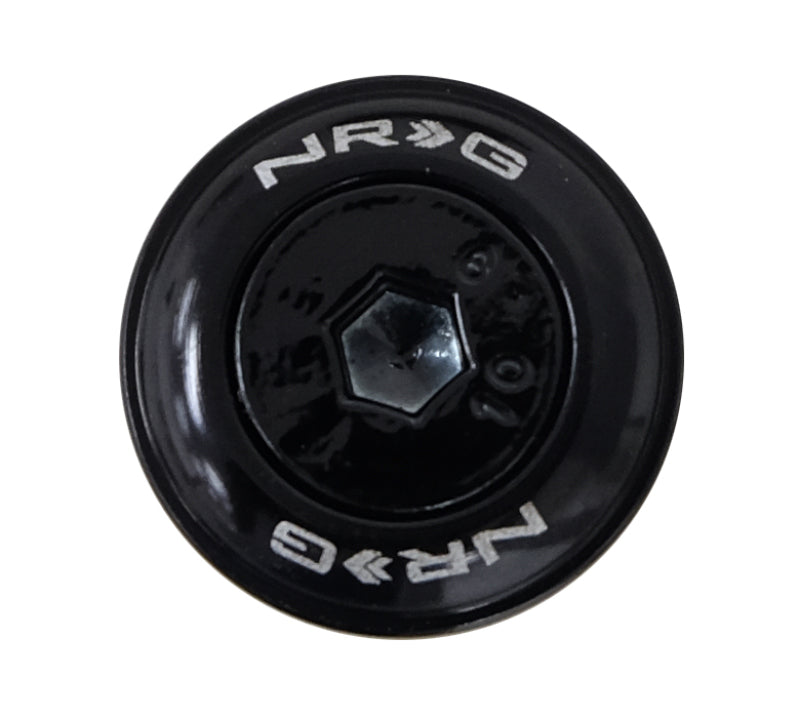 NRG Fender Washer Kit w/Color Matched M6 Bolt Rivets For Plastic (Black) - Set of 10-thumbmail-3