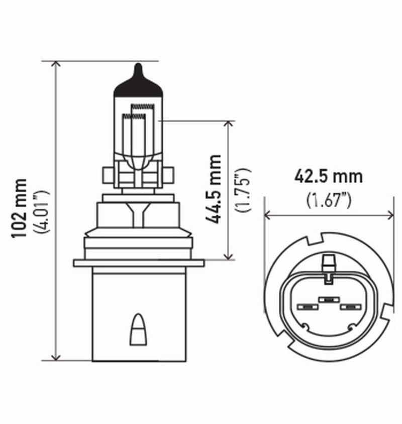 Hella Bulb 9004/Hb1 12V 65/45W P29T T46 Sb-thumbmail-4