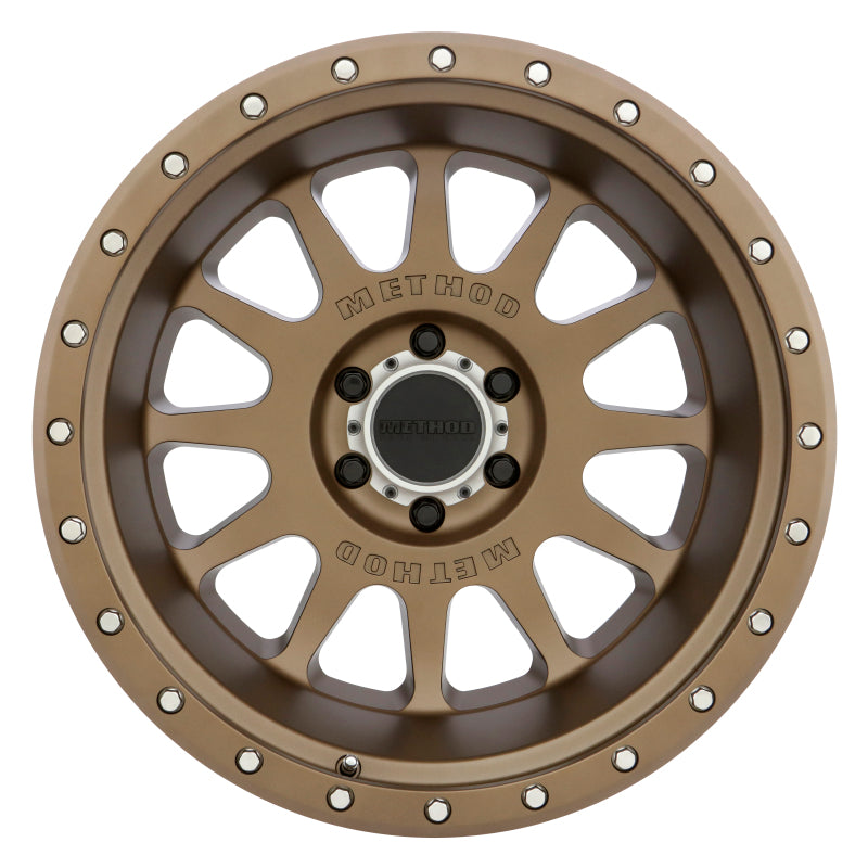Method MR605 NV 20x10 -24mm Offset 6x5.5 106.25mm CB Method Bronze Wheel-thumbmail-2