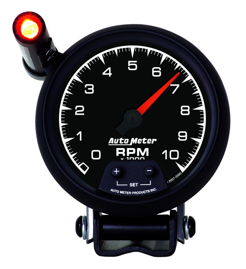 Autometer ES 3-3/4in TACH Mini-Monster 10000 RPM IN-DASH-thumbmail-2