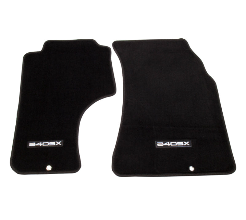 NRG Floor Mats - 89-98 Nissan 240SX (240SX Logo) - 2pc.-thumbmail-3