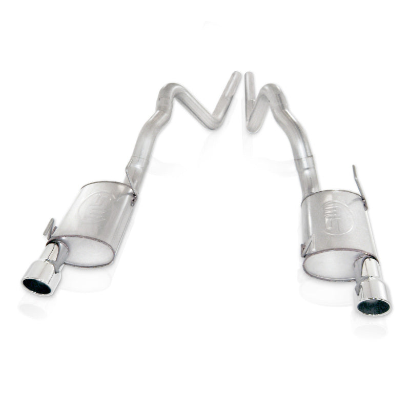 Stainless Works 2007-10 Shelby GT500 3in Catback X-Pipe Chambered Mufflers-thumbmail-2