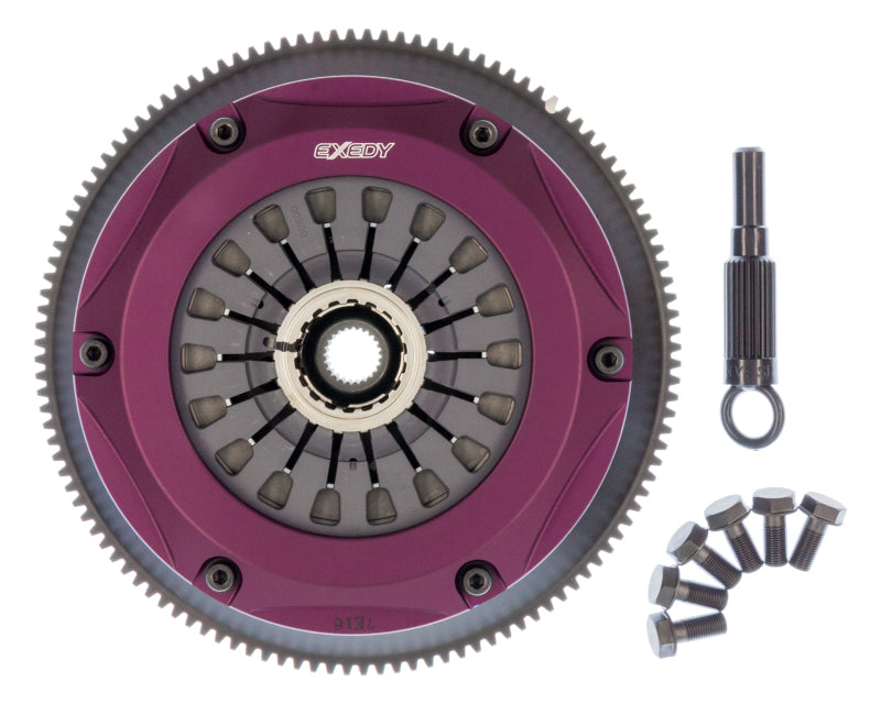 Exedy 1993-1994 Nissan Skyline GTR L6 Hyper Triple Cerametallic Clutch Rigid-thumbmail-5