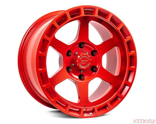 VR Forged D14 Wheel Satin Red 17x8.5 -8mm 6x139.7