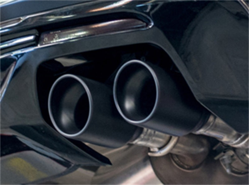 Borla 2016-2017 Chevrolet Camaro SS AT/MT S-Type Rear Section Exhaust w/o Dual Mode Ceramic Black-thumbmail-4