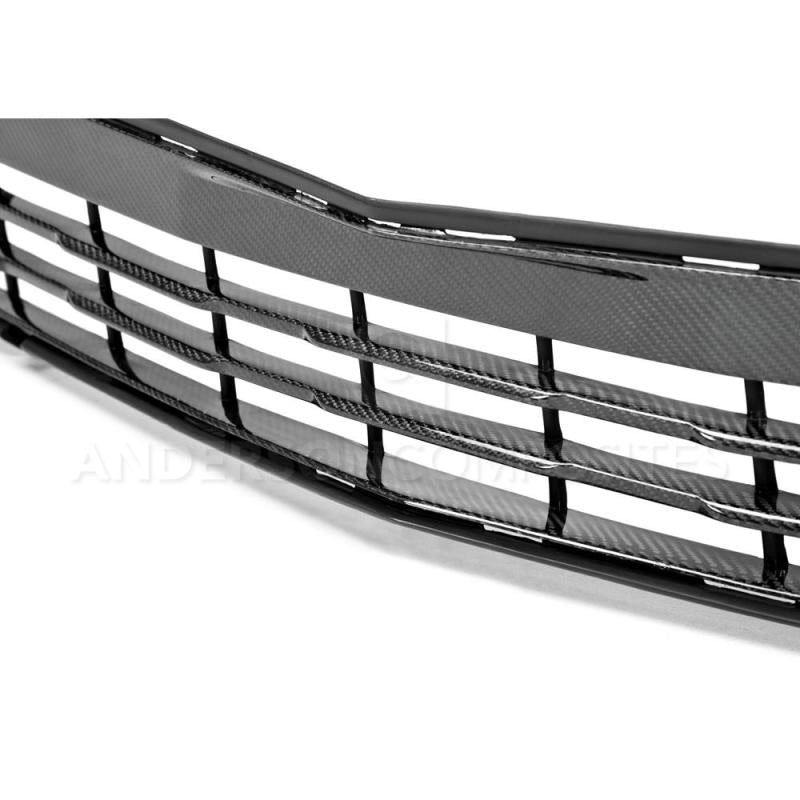 Anderson Composites 14-15 Chevrolet Camaro SS / 1LE / Z28 Front Lower Grille-thumbmail-7