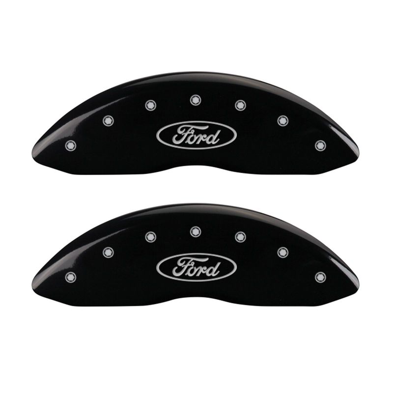 MGP 4 Caliper Covers Engraved Front & Rear MGP Black finish silver ch-thumbmail-3