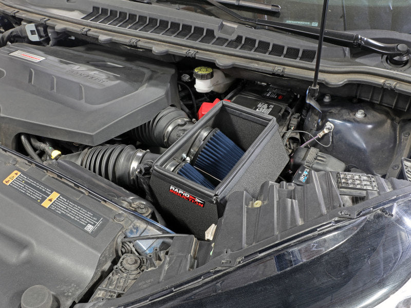 Rapid Induction Cold Air Intake System w/Pro 5R Filter 19-20 Ford Edge V6 2.7L (tt)-thumbmail-2