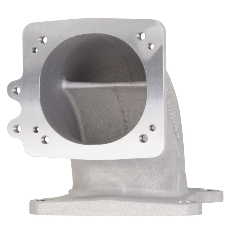 Edelbrock High Flow Intake Elbow 95mm Throttle Body to Square-Bore Flange As-Cast Finish-thumbmail-13