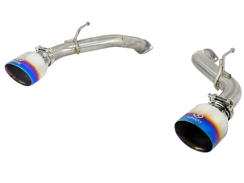 aFe Takeda 2.5in 304 SS Axle-Back Exhaust w/ Blue Flame Tips 16-18 Infiniti Q50 V6-3.0L (tt)-thumbmail-2
