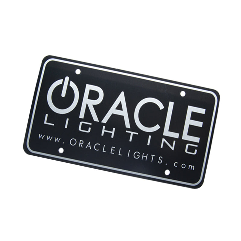 Oracle License Plate - Black-thumbmail-3