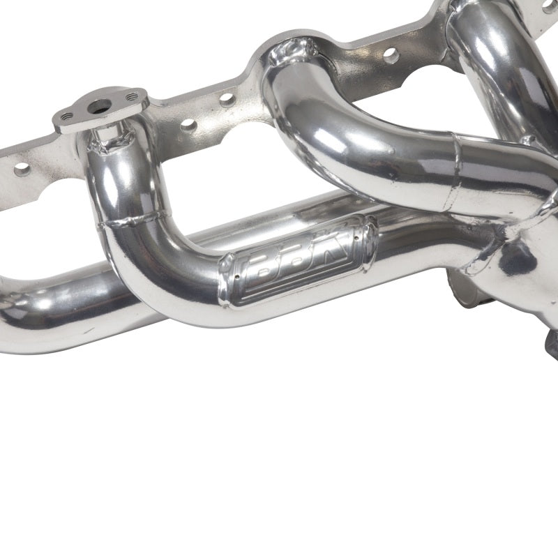 BBK 99-04 GM Truck SUV 4.8 5.3 Shorty Tuned Length Exhaust Headers - 1-3/4 Silver Ceramic-thumbmail-18
