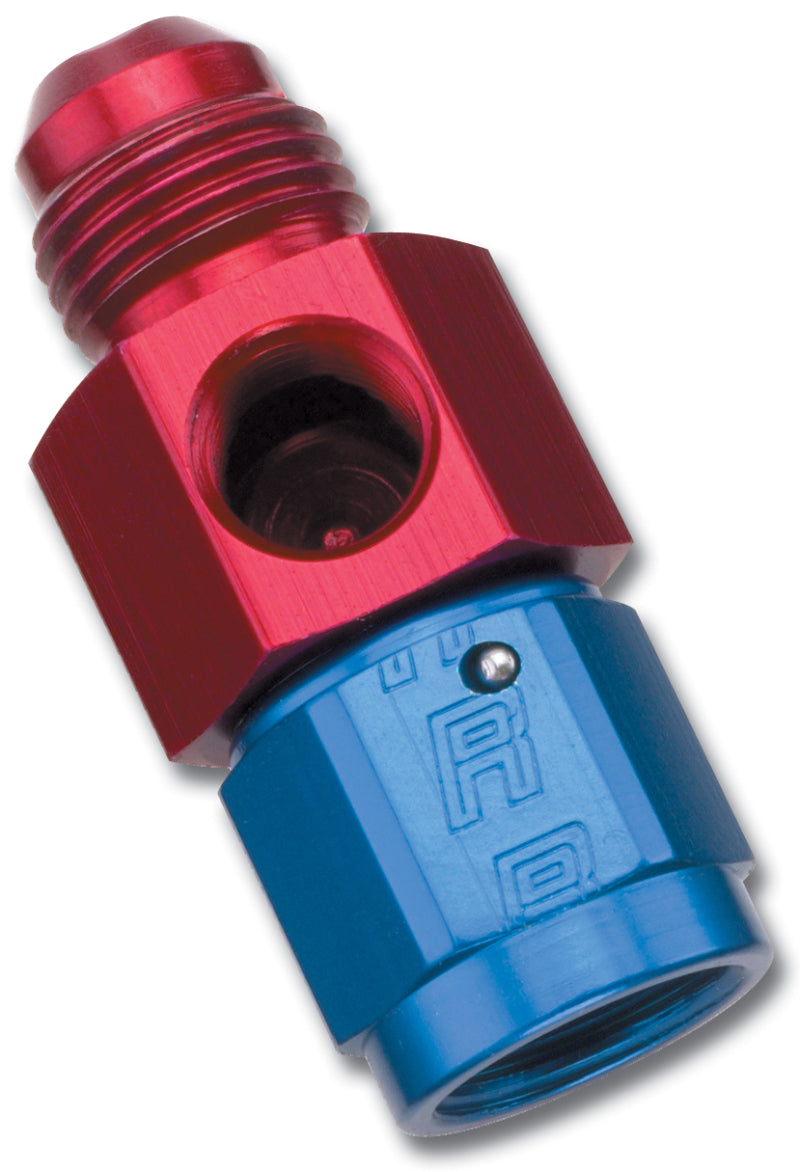 Russell Performance -4 AN Fuel Pressure Take off (Red/Blue)-thumbmail-4