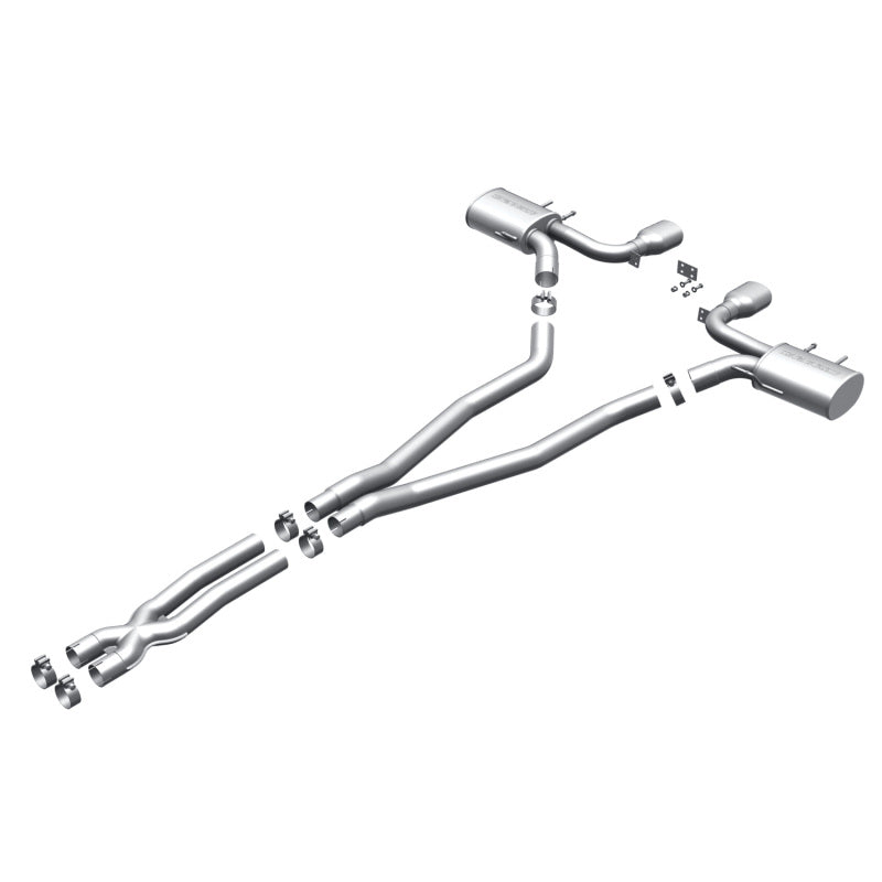 MagnaFlow 11-13 Cadillac CTS Coupe Only V8 6.2L Dual Ctr Rear Exit SS Cat-Back Performance Exhaust-thumbmail-2