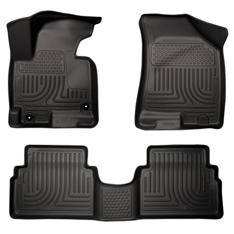 Husky Liners 11-12 Hyundai Tucson WeatherBeater Combo Black Floor Liners-thumbmail-2