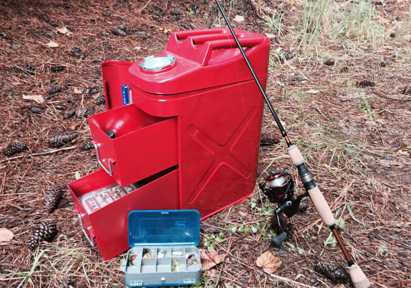 Rampage 1999-2019 Universal Trail Can Utility/Tool Box - Red-thumbmail-3